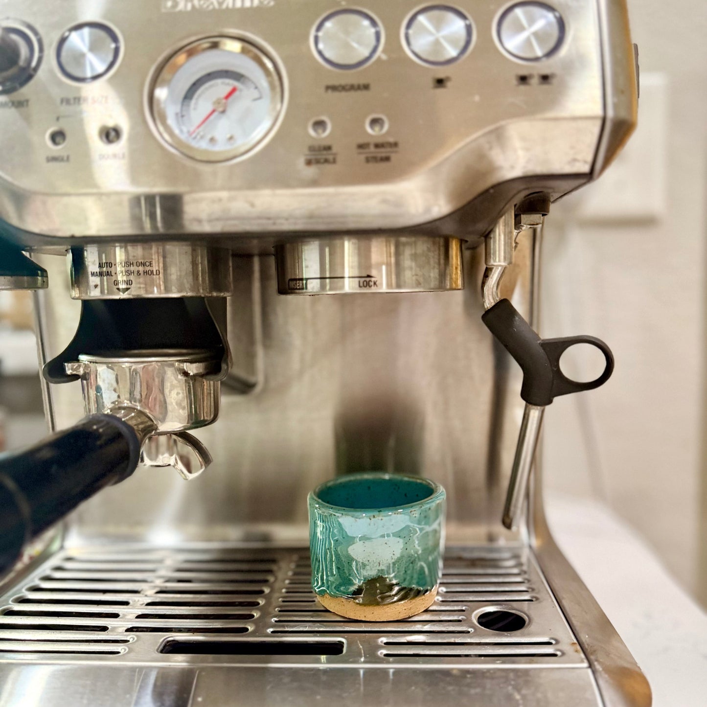 Teal Espresso Cup