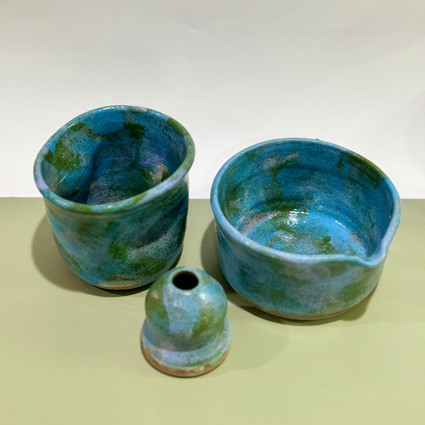 Cool Tone Underglaze Matcha Set