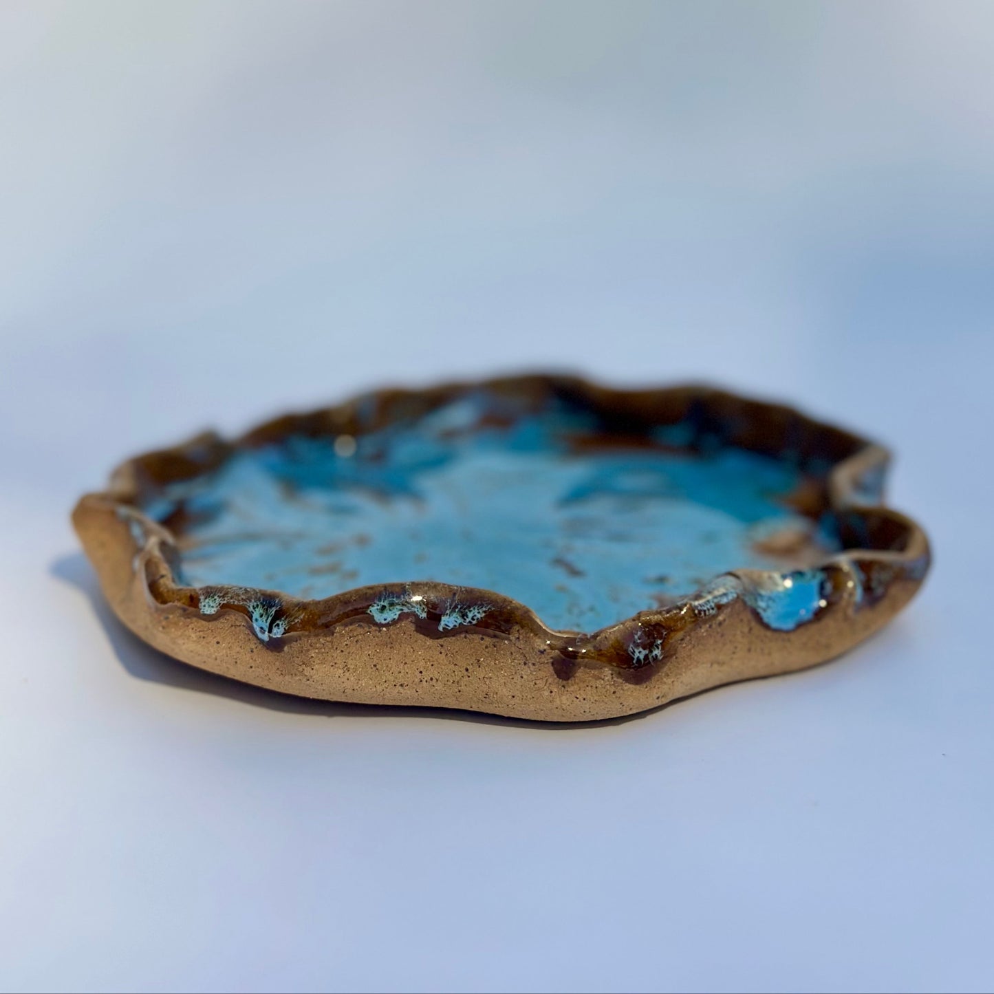 Small Blue Plate
