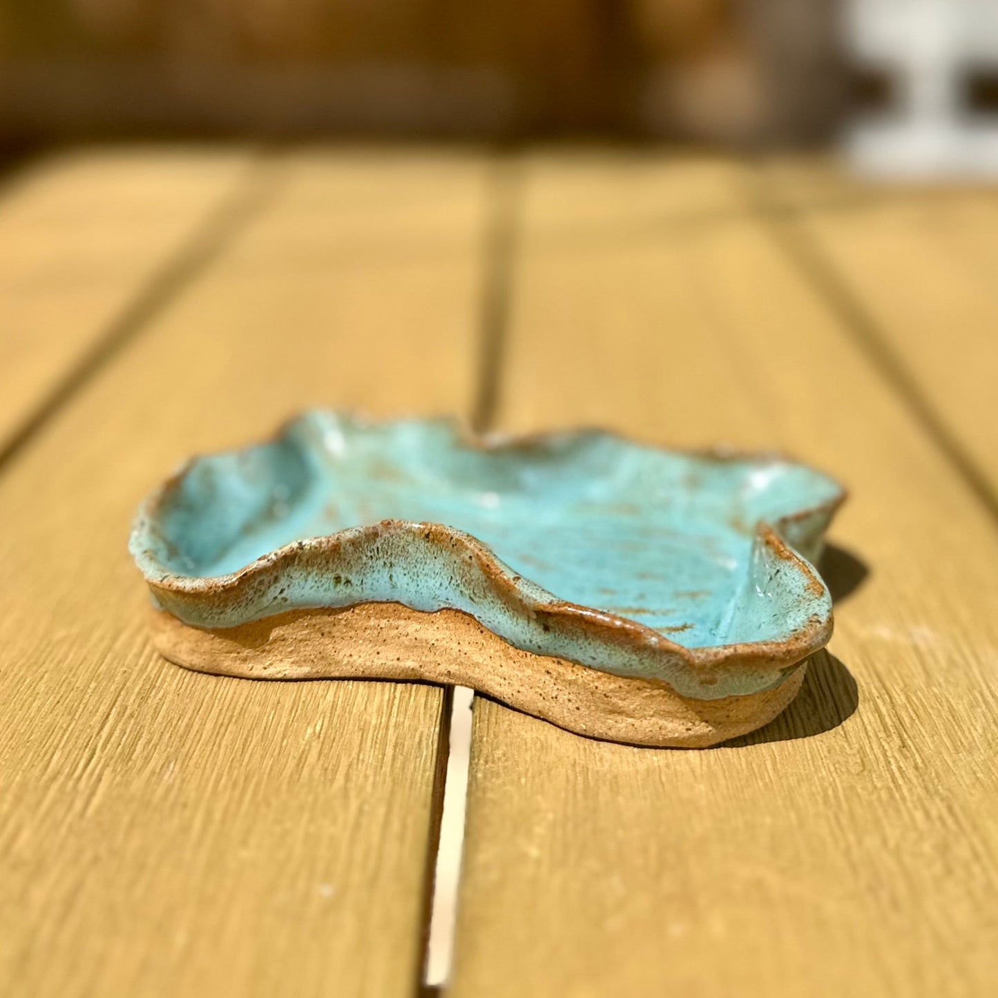 Teal Trinket Tray