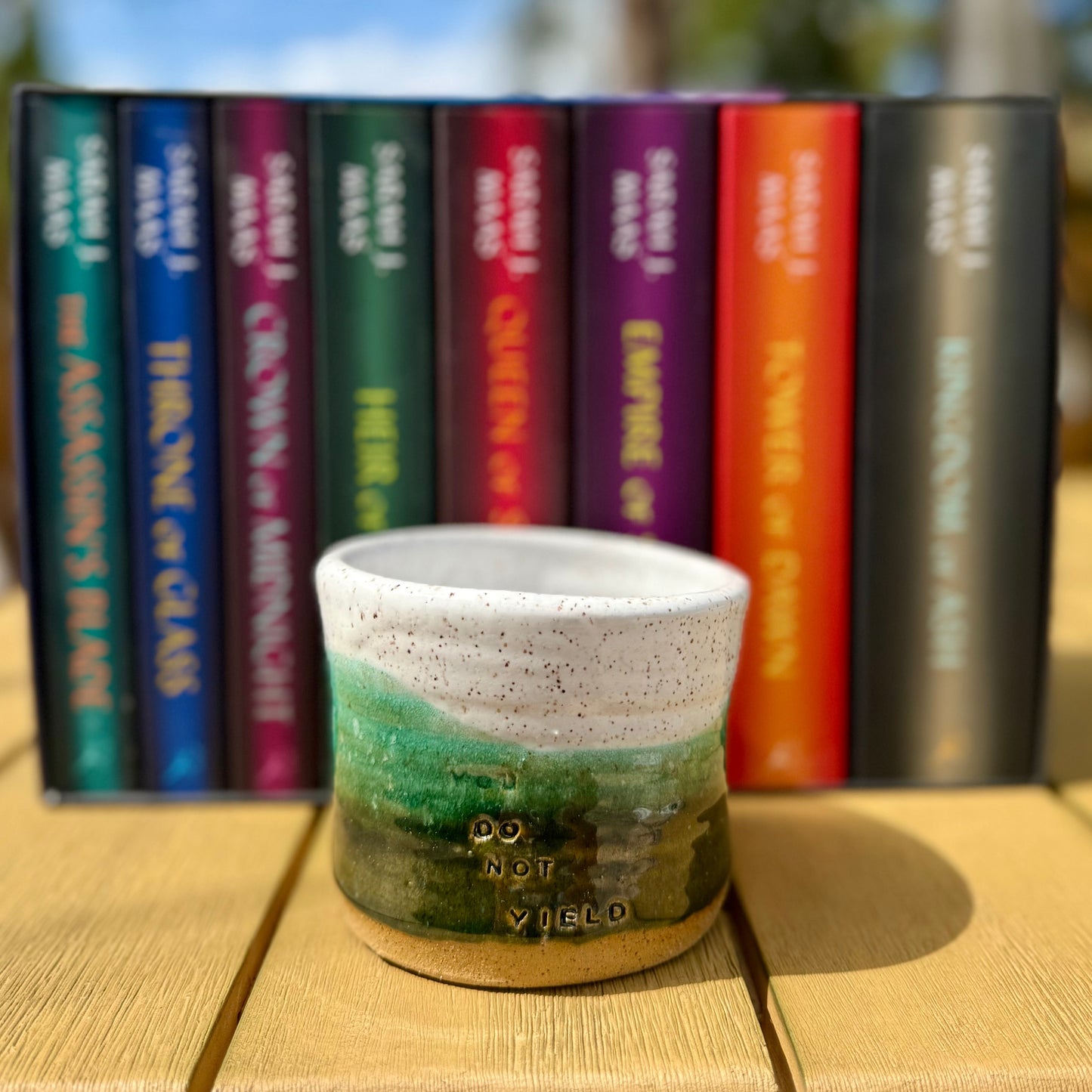 Throne of Glass Mug - "You Do Not Yield"