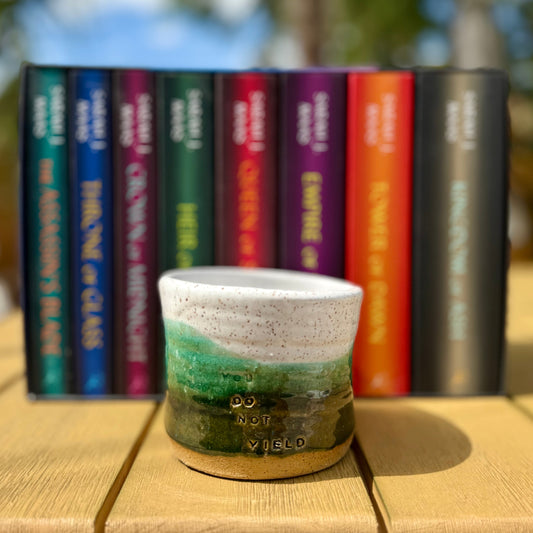 Throne of Glass Mug - "You Do Not Yield"