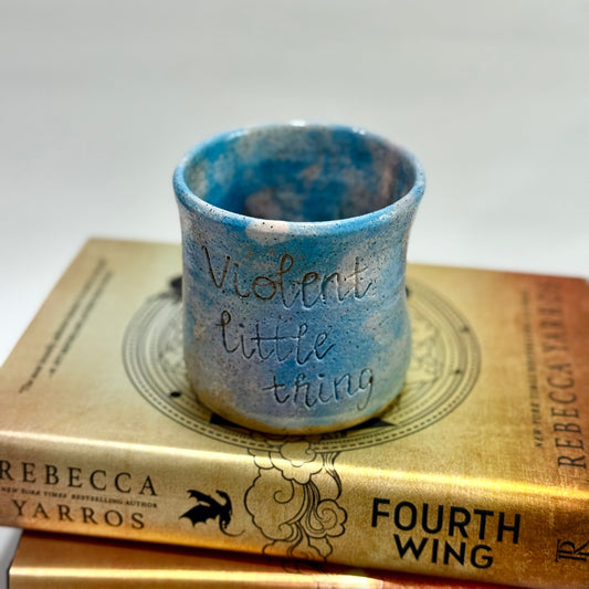 Fourth Wing Mug - "Violent Little Thing"