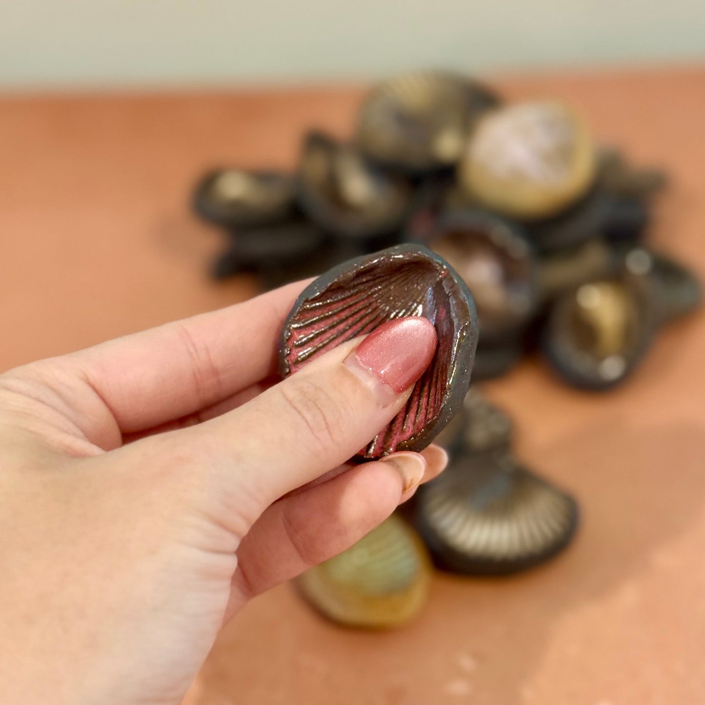 Handmade Ceramic Worry Stone / Fidget