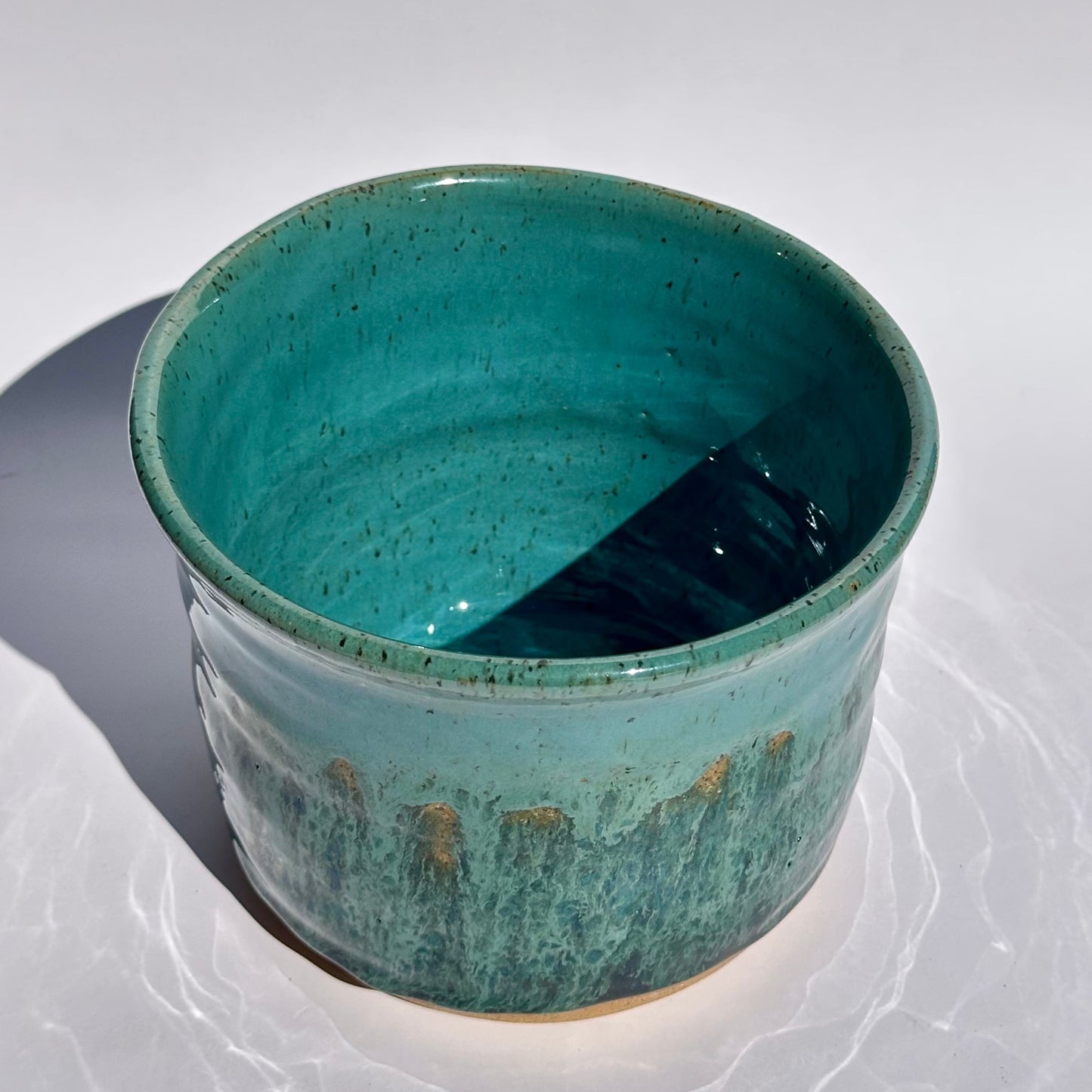 Teal Pot / Wine Chiller