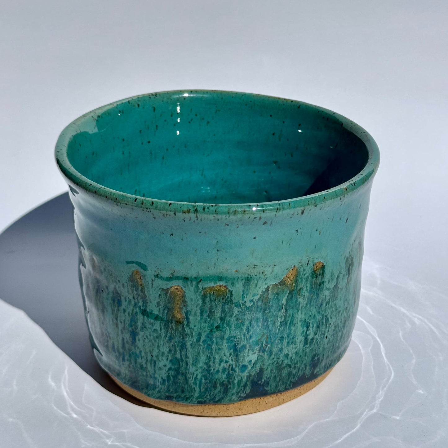 Teal Pot / Wine Chiller