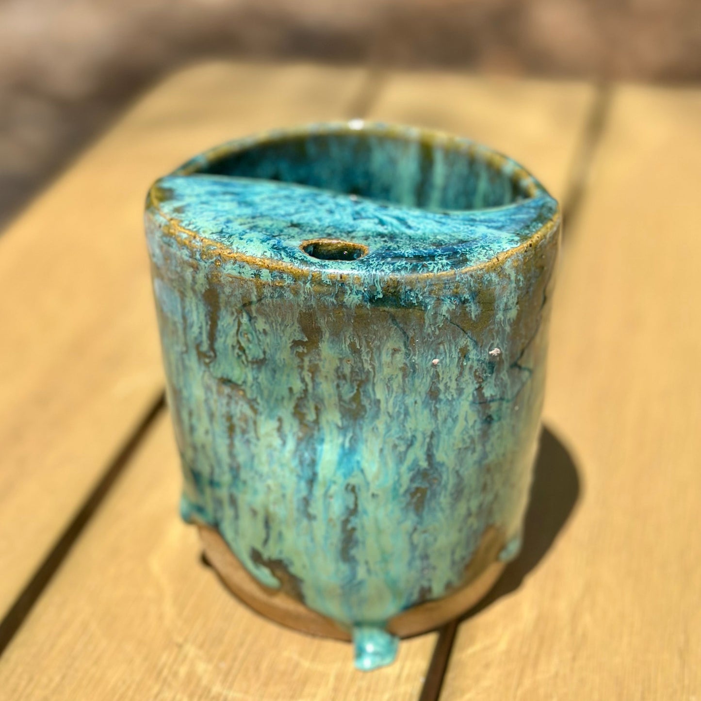 Blue/Green Travel Mug