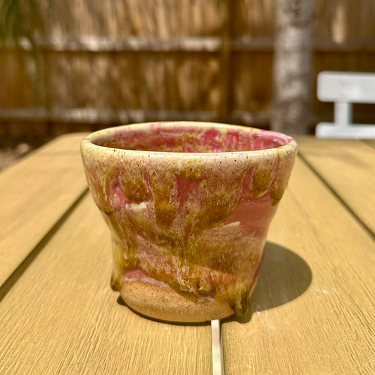 Plum/Golden Green Cup