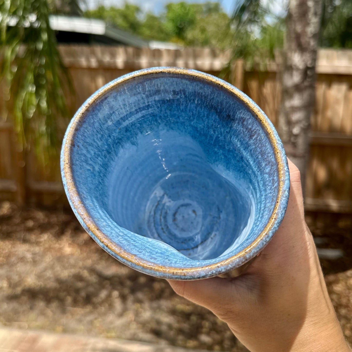 Blue/Neutral Vase