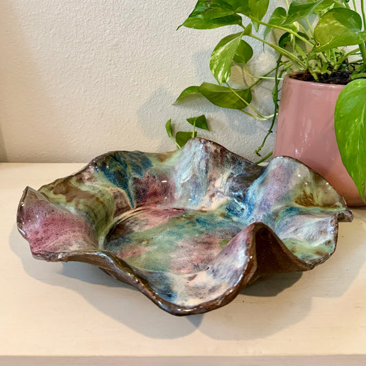 Tye Dye Serving Platter