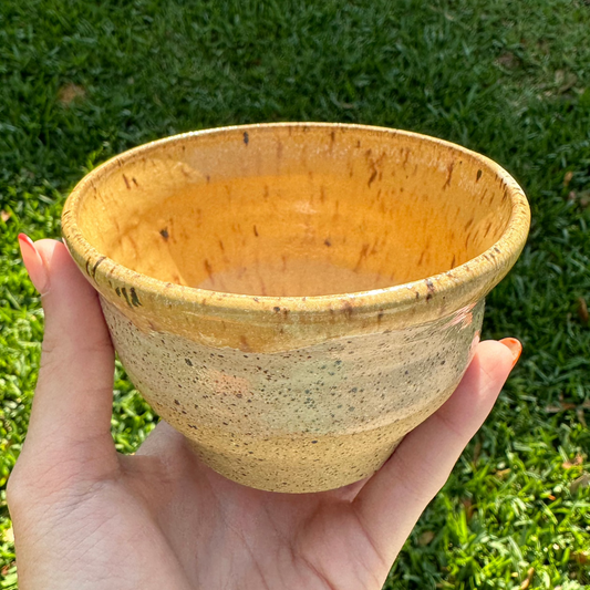Yellow/White Bowl