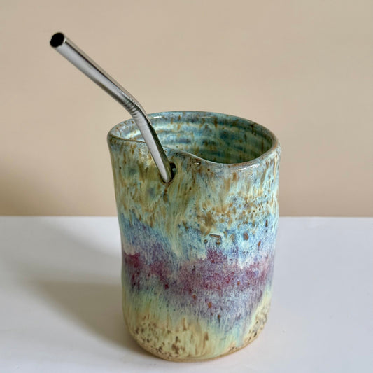 Mug with Straw