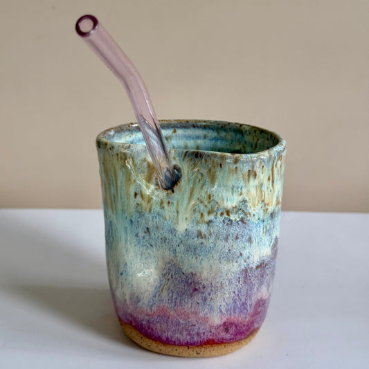 Mug with Straw
